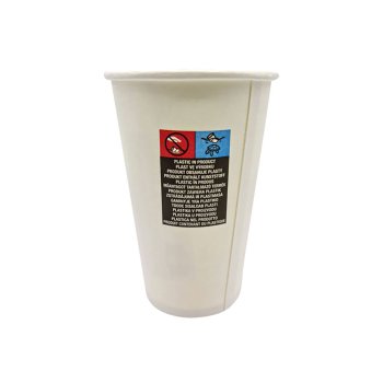 10 Stk. Coffee to go Becher Kaffeebecher 300 ml 12 oz weiß